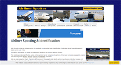 Desktop Screenshot of airlinerspotter.com