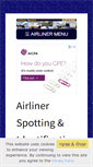 Mobile Screenshot of airlinerspotter.com